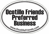 Ocotillo Friend Preferred Business Logo